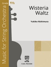 Wisteria Waltz Orchestra sheet music cover
